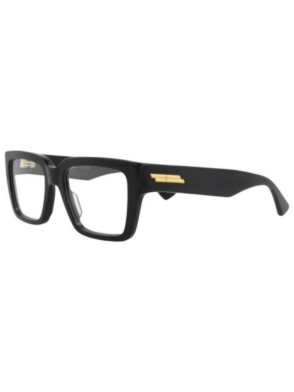 New Bottega Veneta Womens Square/Rectangle Black Black Transparent Fashion Desig
